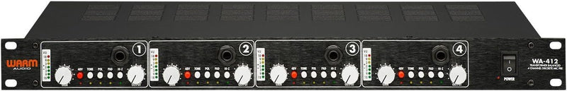 Warm Audio WA-412 4-Channel Microphone Preamp DI — main product image