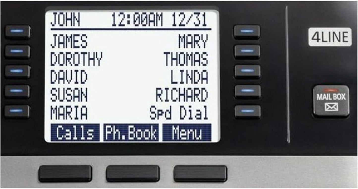Panasonic KX-TGW420B 4-Line Expandable Office Phone System
