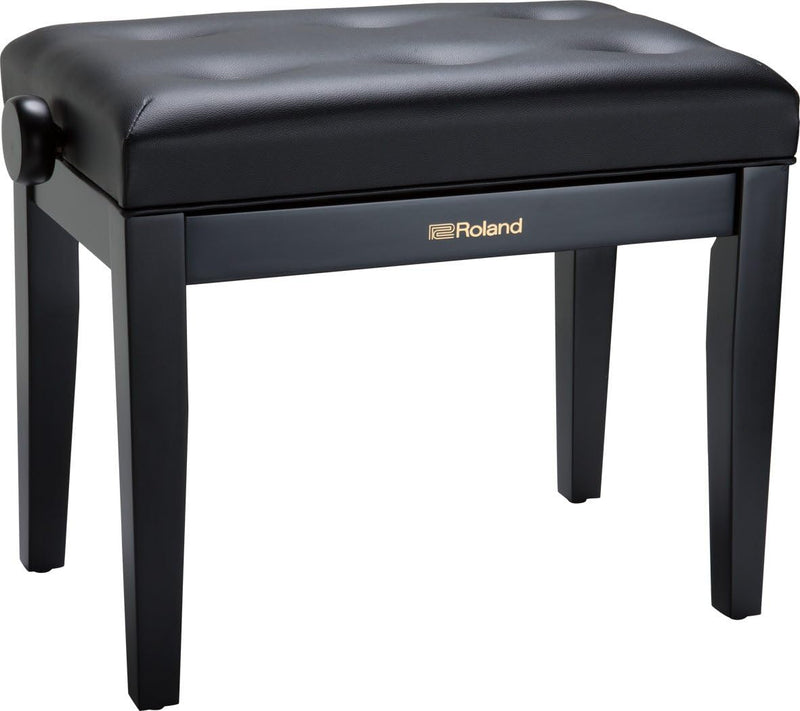 Roland RPB-300BK Adjustable Satin Black Piano Bench — main product image