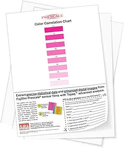 Fujifilm 4332020717 Prescale Pressure Indicating Film Sample Pack