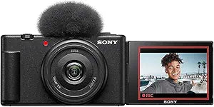 Sony ZV1F/B ZV-1F Vlog Camera
