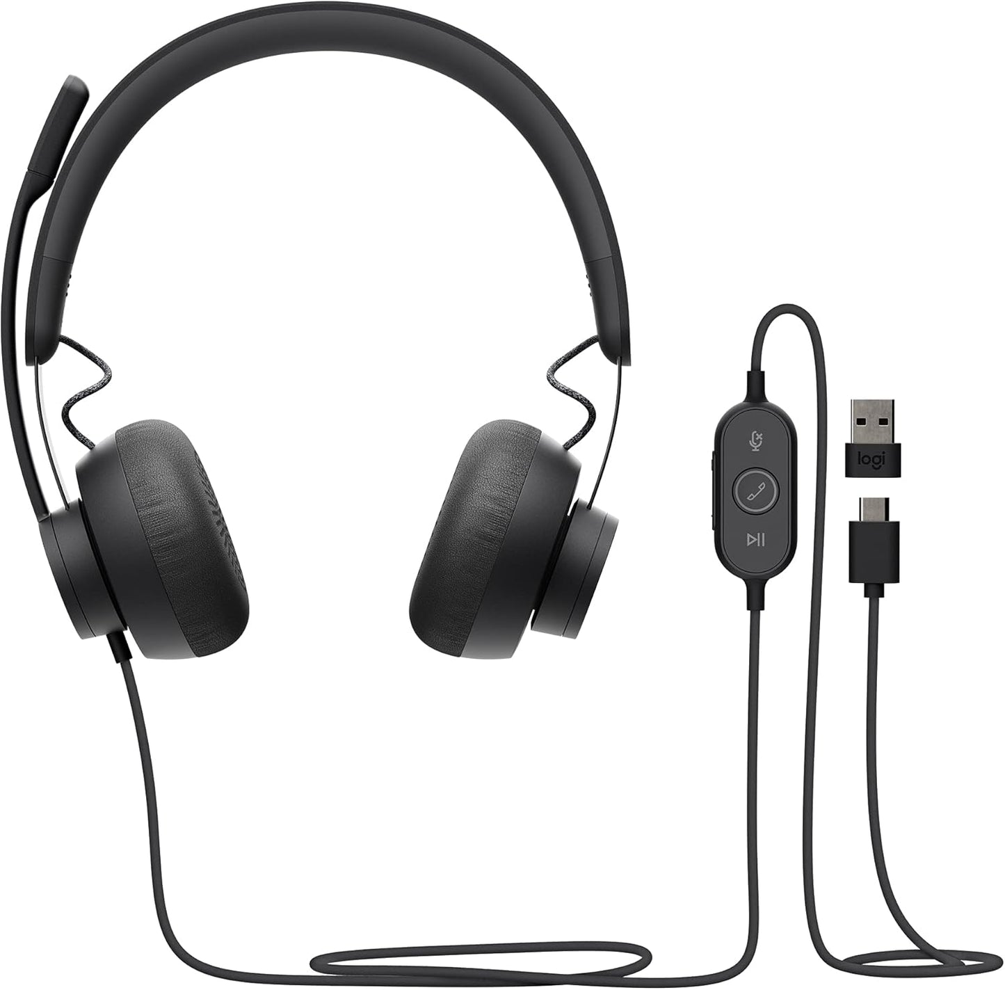 Logitech 981-000871 Zone Wired Microsoft Teams Headset