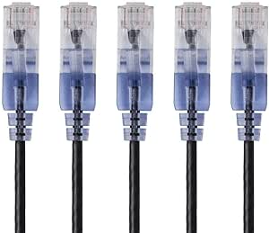 Monoprice 133191 SlimRun Cat6A: 20ft White Ethernet Patch Cable — main product image