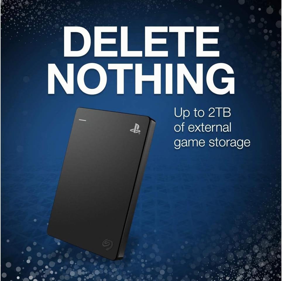 Seagate STGD2000100 Game Drive PS4 2TB External HDD