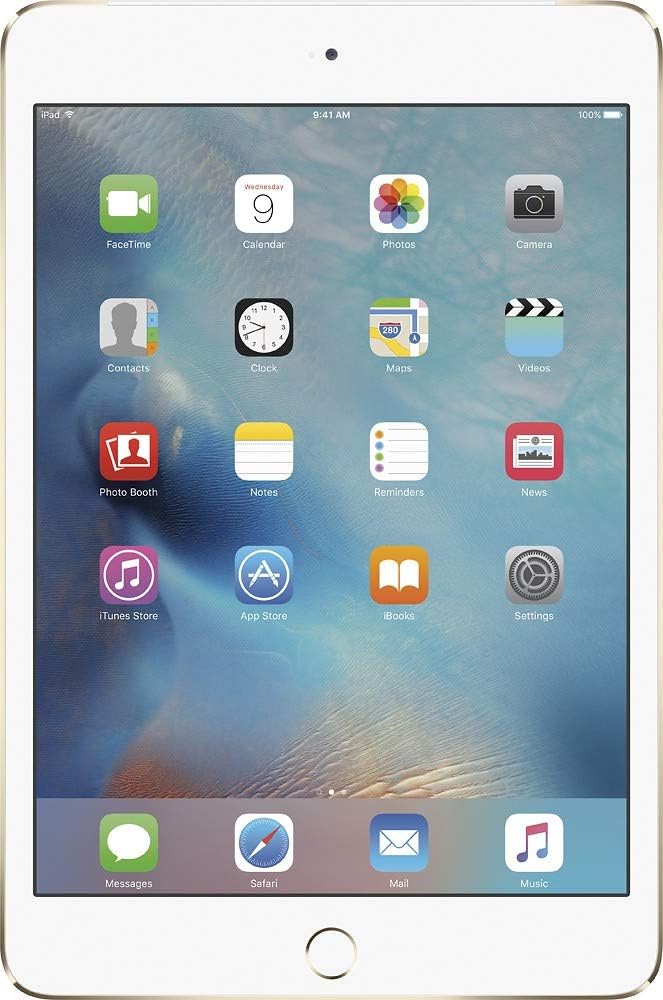 Apple MK9G2LL/A iPad Mini 4 64GB Gold (Renewed) — main product image