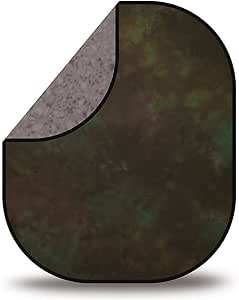 Westcott 5682 5x6' Collapsible Backdrop Brown/Gray Splatter