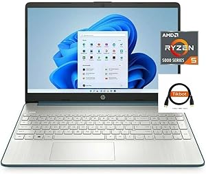 HP 15 Ryzen 5 Laptop 15.6" FHD 16GB RAM