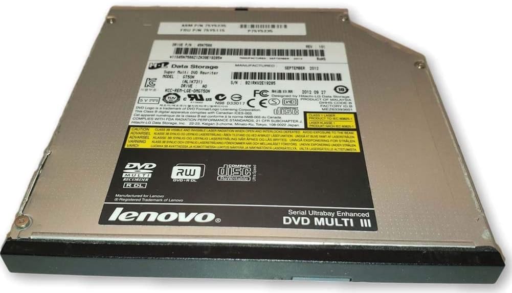 Lenovo AD-7740H ThinkPad Ultrabay Enhanced DVD Burner