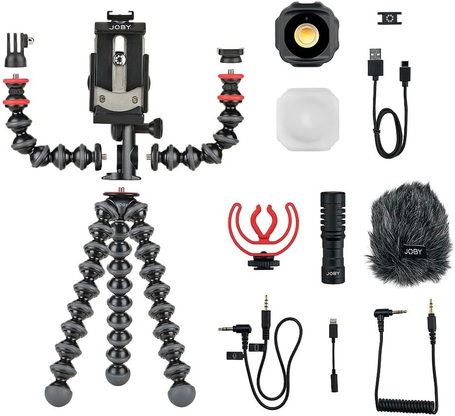 Joby JB01645-BWW GorillaPod Mobile Vlogging Kit