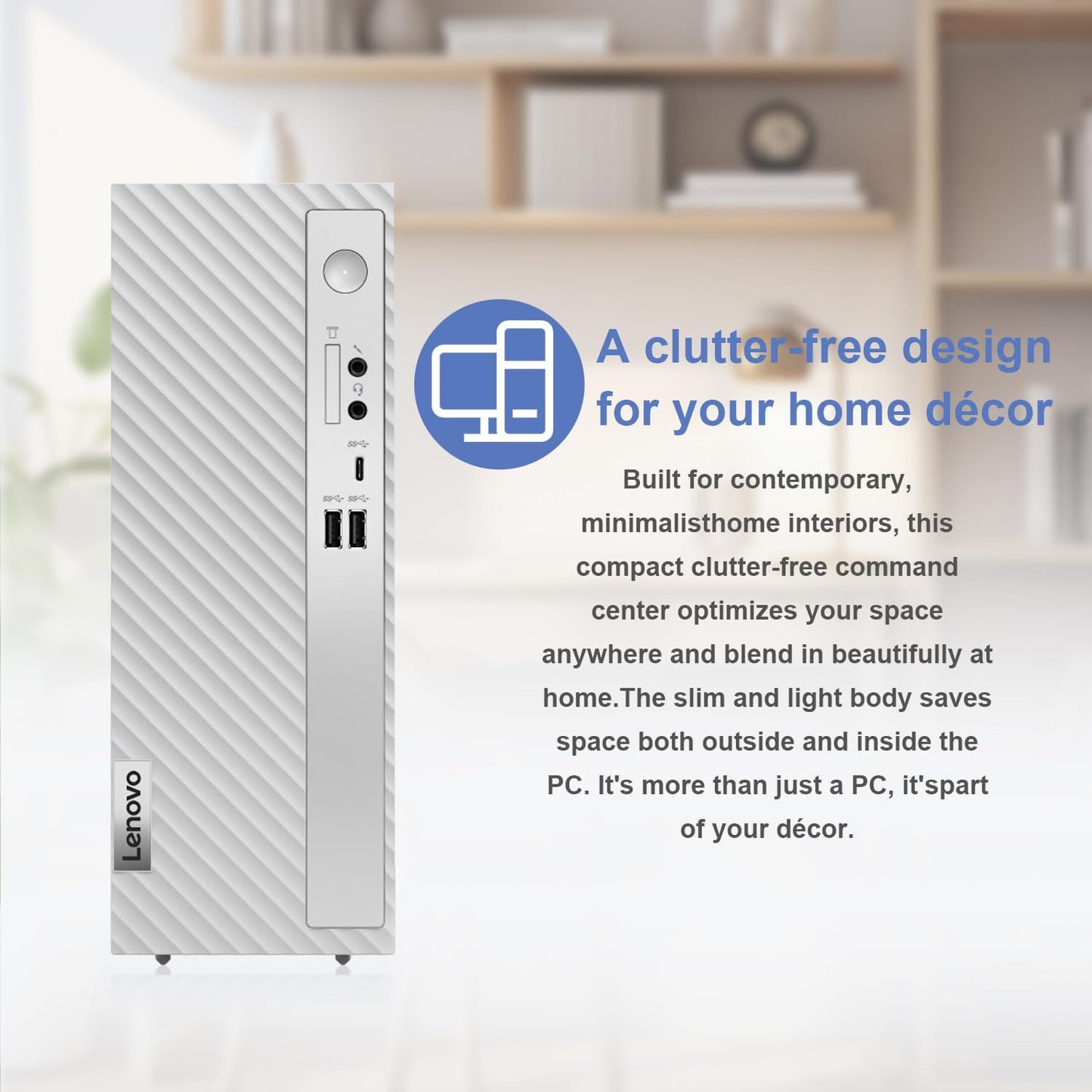 Lenovo A340-22ICB IdeaCentre Desktop Celeron 16GB 1TB SSD