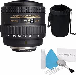 Tokina TOK1017AFN-3 10-17mm Fisheye Lens Nikon Cleaning Kit