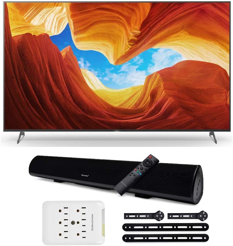 Sony XBR-X800H 85" 4K Ultra HD HDR Smart TV Bundle