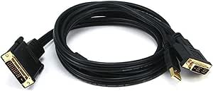 Monoprice 3040 6FT DVI-D & USB to M1-D Cable