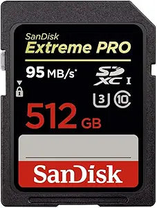 SanDisk SDSDXPA-512G Extreme PRO 512GB SD Card — main product image