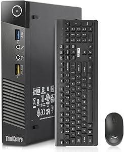 Lenovo M93p Tiny Desktop i7 16GB RAM 256GB SSD WiFi (Renewed)