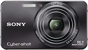 Sony DSCW570/B Cyber-Shot 16.1MP Digital Camera (Old Model)