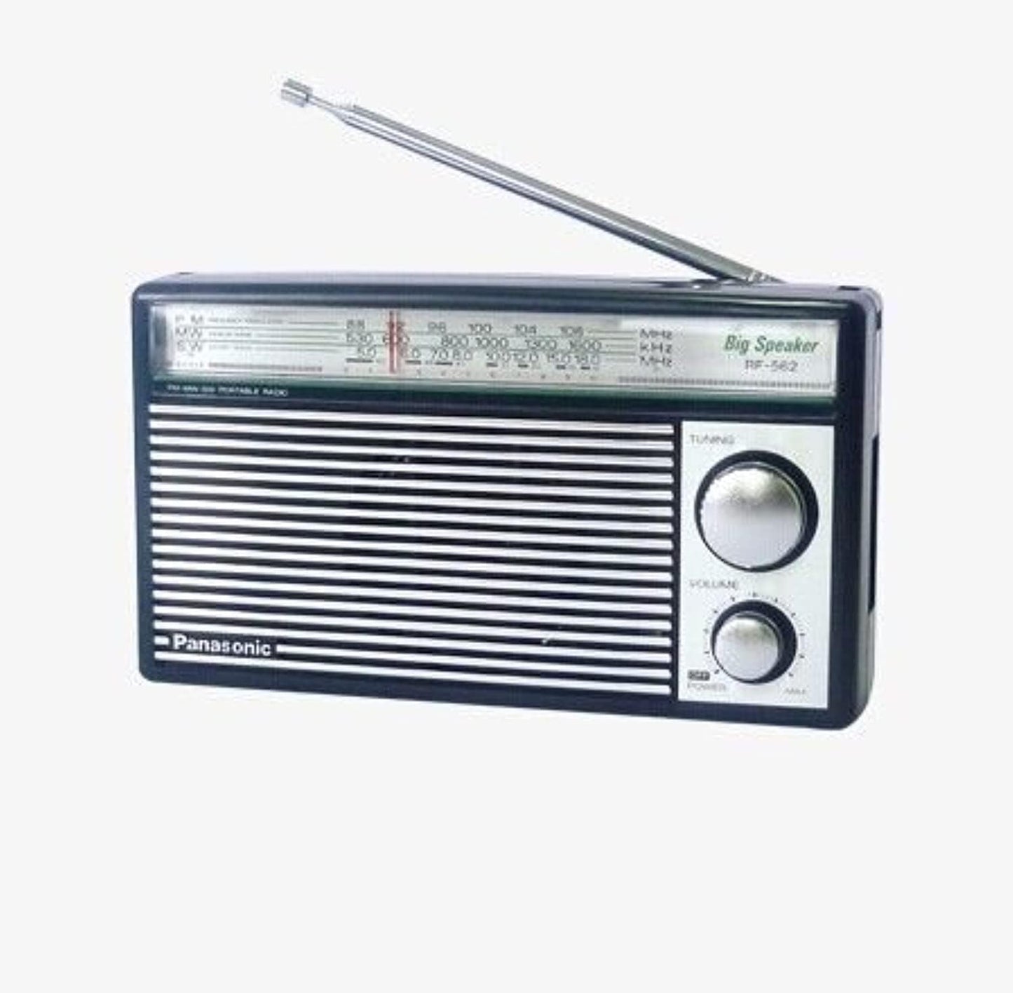 Panasonic 8541720371 Retro AM/FM Shortwave Transistor Radio