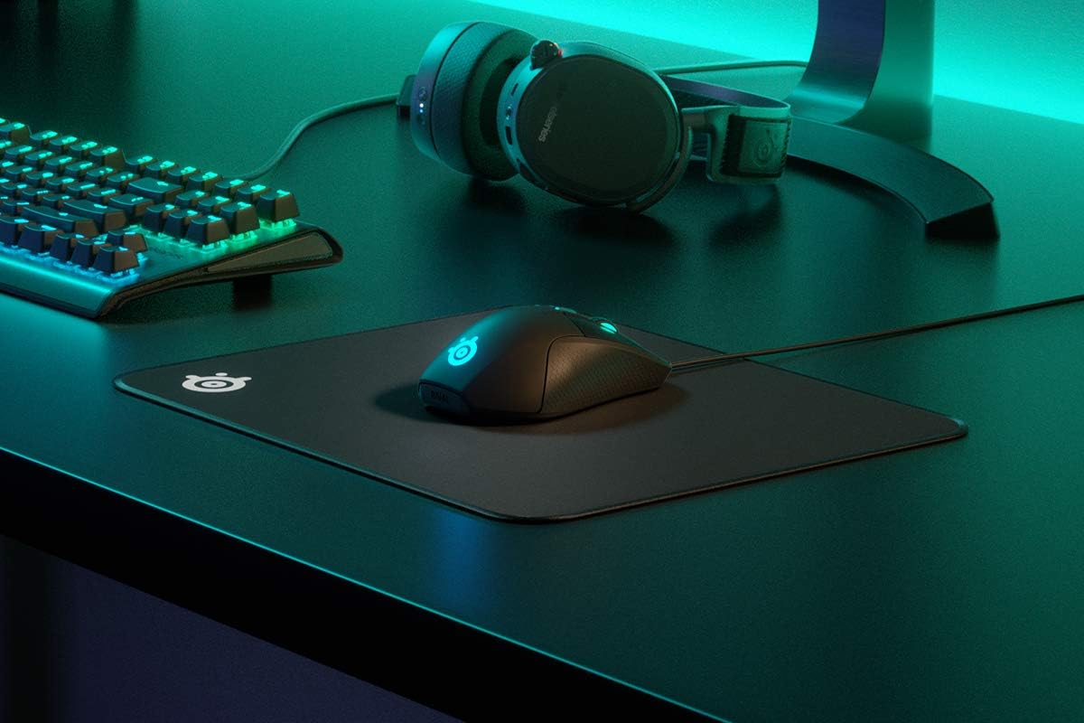 SteelSeries 63822 QcK Gaming Mouse Pad - Stitched Edge