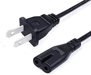 Technics Turntable Power Cord Figure 8 Cable
