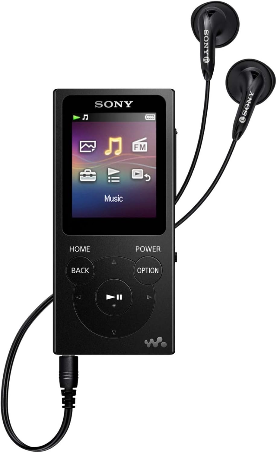 Sony NWE394/B 8GB Walkman MP3 Player - Black