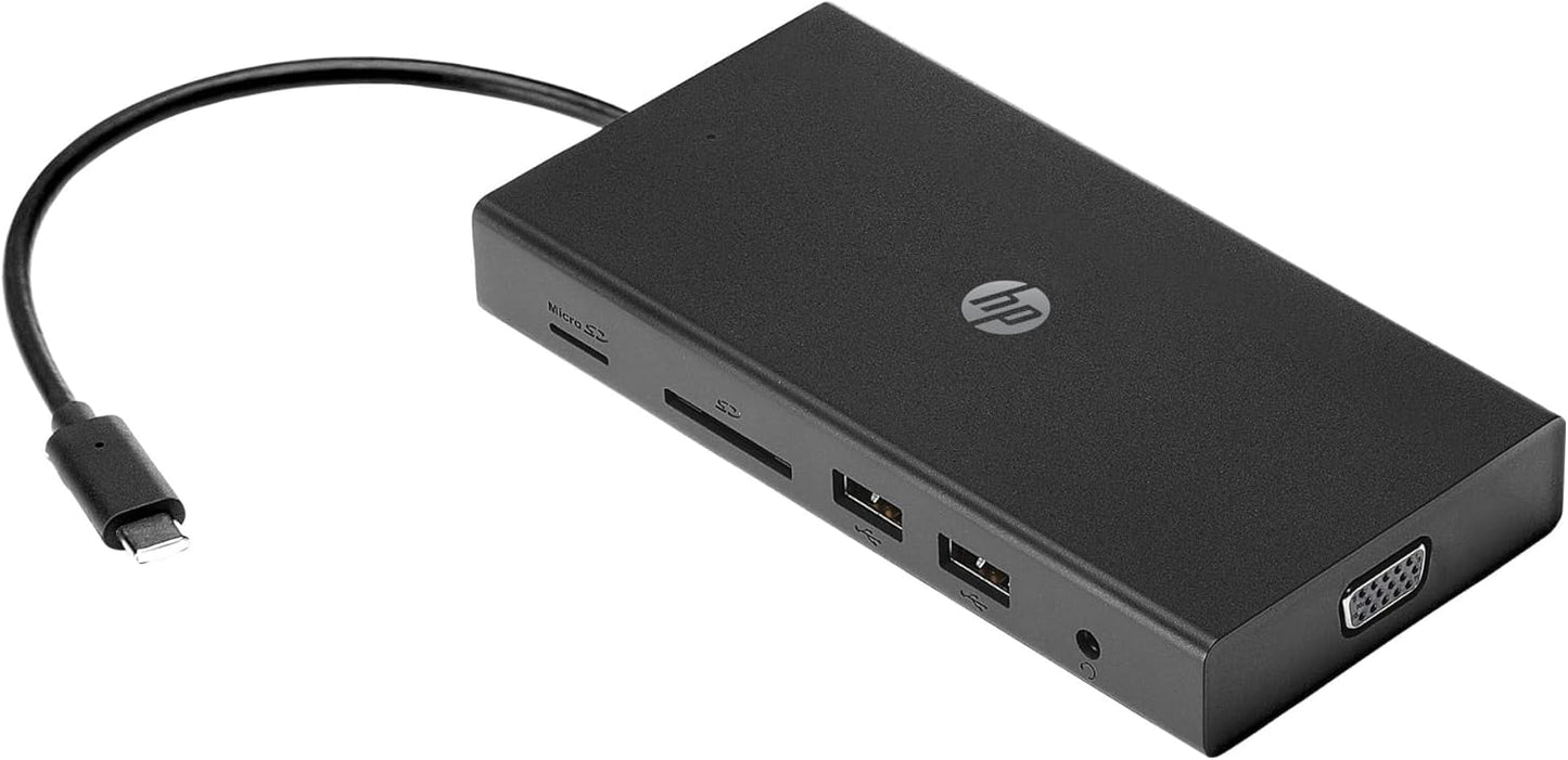 HP 1C1Y5AA#ABA Travel USB-C Multiport Hub