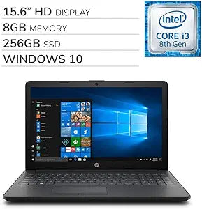 HP Pavilion 15 Intel i3 8GB RAM 256GB SSD Laptop — main product image