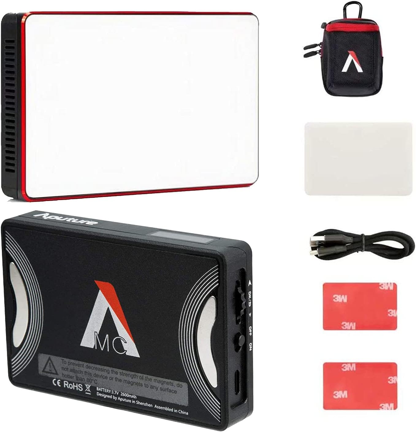 Aputure Amaran MC RGBWW Mini On-Camera Video Light