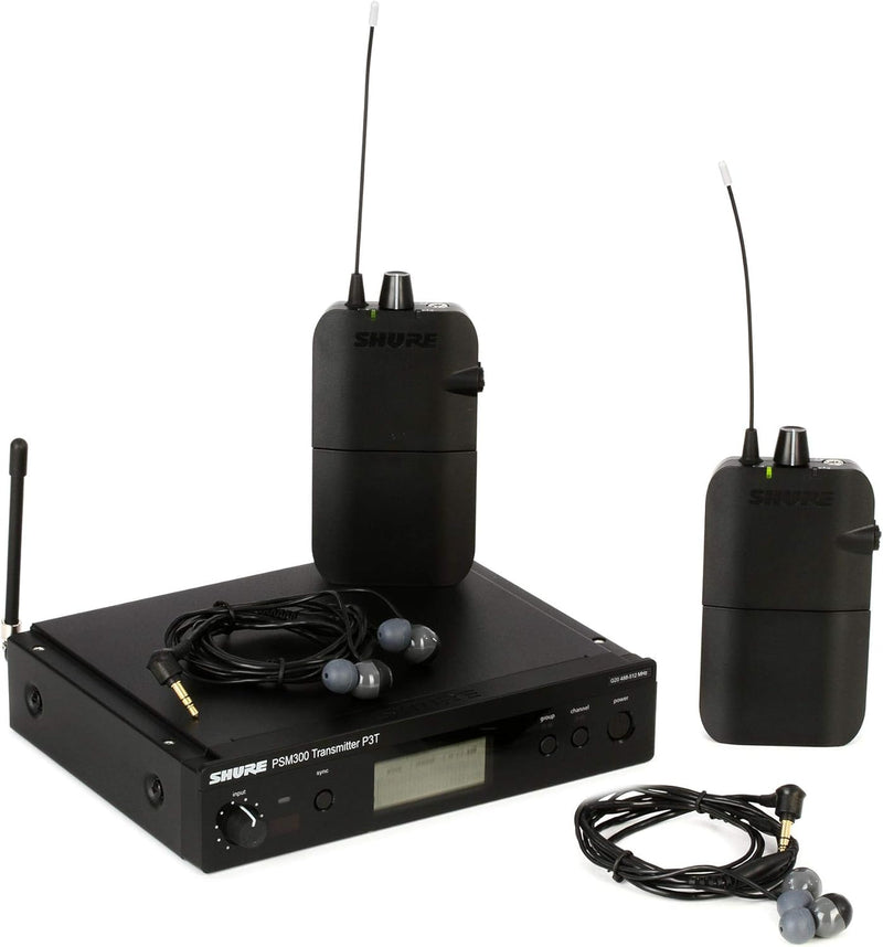 Shure P3TR112TW-G20 PSM300 Twinpack, Wireless In-Ear Monitor — main product image