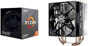 AMD Ryzen 5 3600X 6-Core CPU Wraith Spire Cooler — main product image