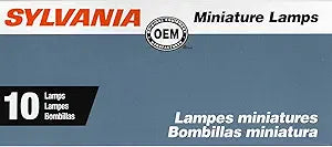 Sylvania 3057LL.TP Long Life Miniature Bulbs 10-Pack — main product image