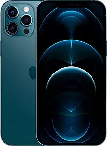 Apple iPhone 12 Pro Max 128GB Pacific Blue AT&T Renewed — main product image