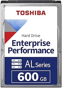 Toshiba AL14SEB06EQ: 600GB 10K SAS Enterprise HDD for Server — main product image