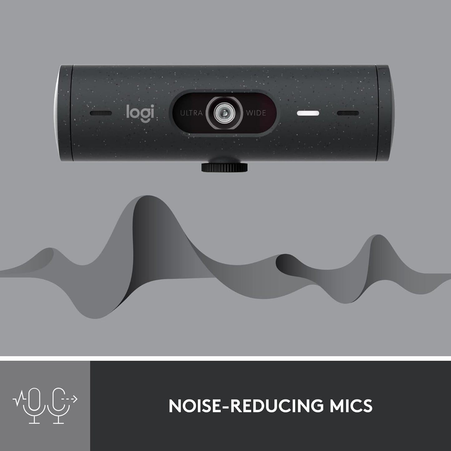 Logitech Brio 500 4MP USB-C Webcam Graphite