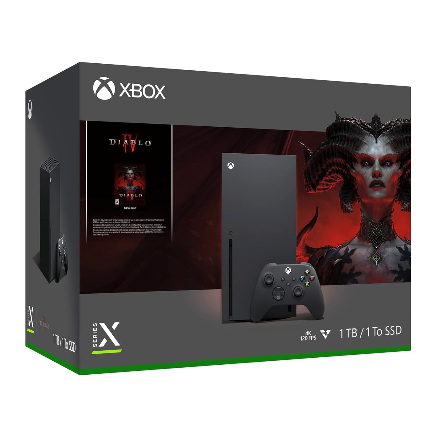 Microsoft RRT-00027 Xbox Series X Diablo IV Bundle Renewed