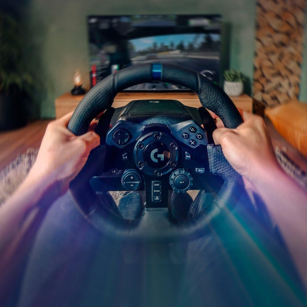 Logitech 941-000147 G923 Racing Wheel PS5/PS4/PC Renewed