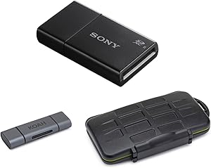 Sony UHS-II USB 3.1 SD Card Reader Bundle