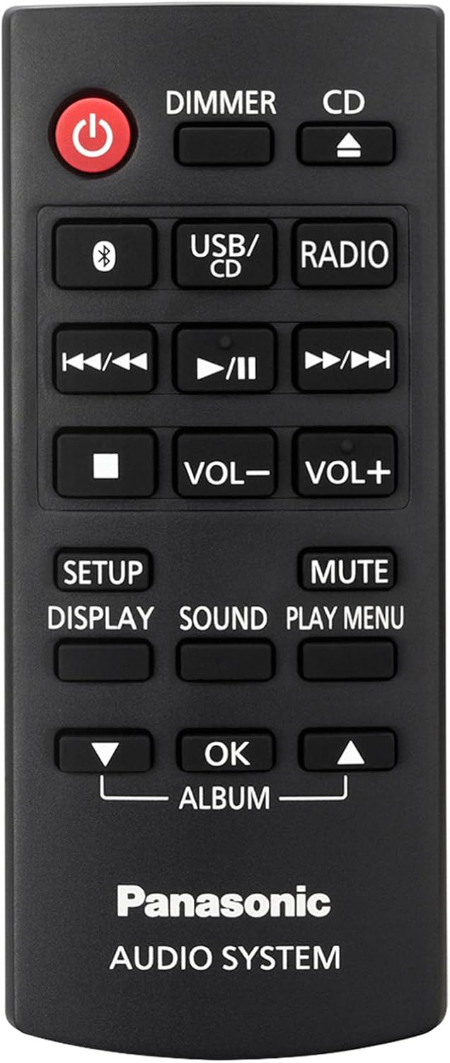 Panasonic SCPM700 80W Bluetooth Compact Stereo System