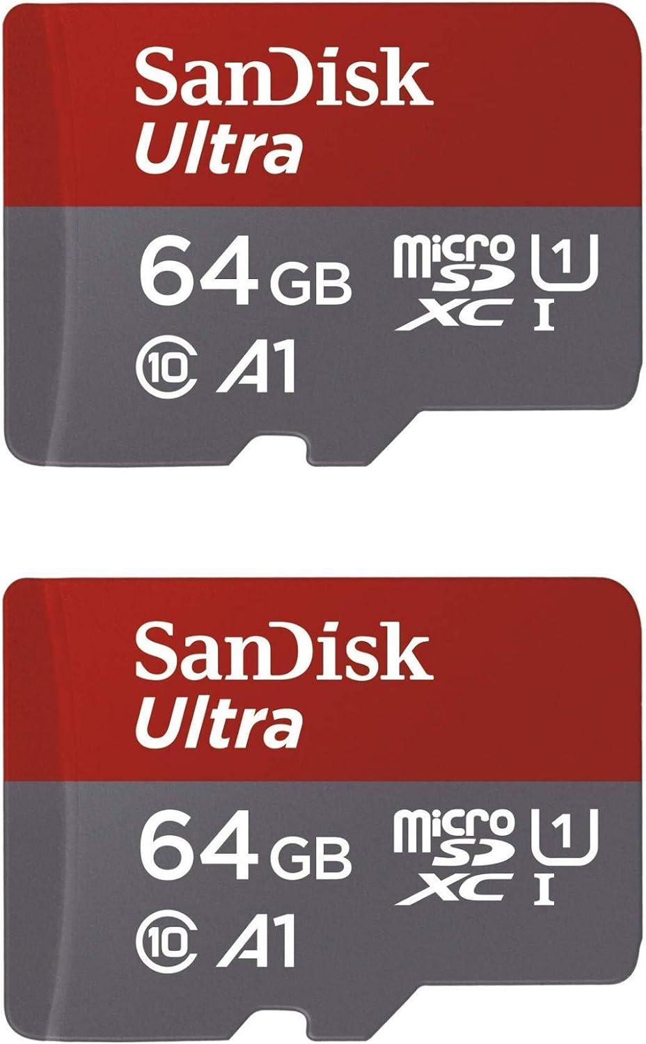 SanDisk SDSQUAR-064G-2PK 64GB MicroSDXC 2-Pack