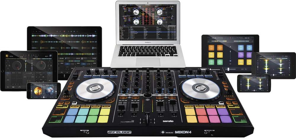 Reloop AMS-MIXON-4 Hybrid DJ Performance Controller
