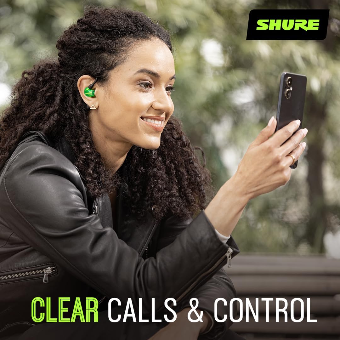 Shure SE215SPE-GN Green Sound Isolating Earphones