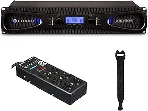Crown XLS 1002 Stereo Power Amplifier with Furman Surge Protector Bundle