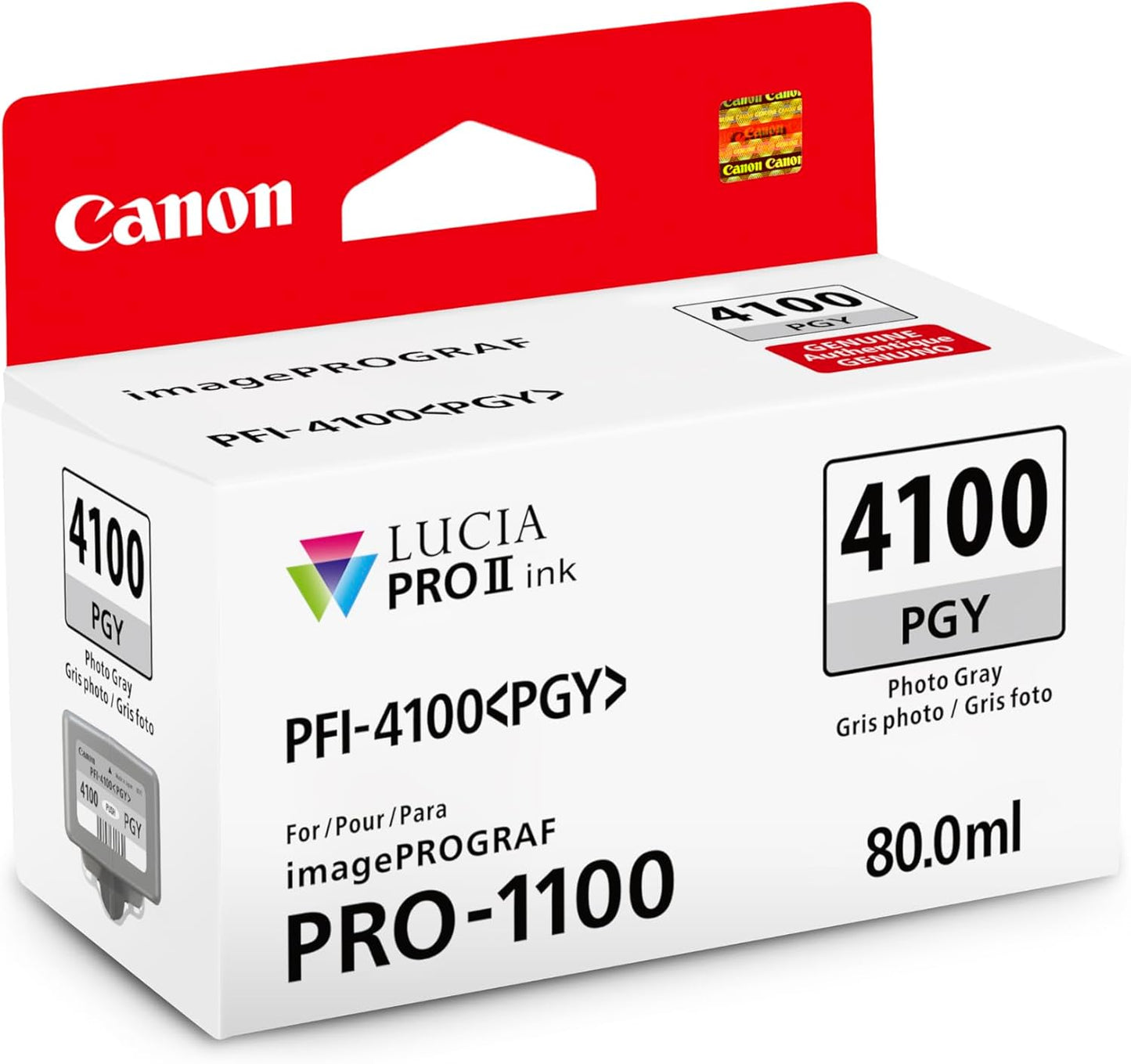 Canon 6784C002 PFI-4100 PGY Lucia PRO II Ink Tank