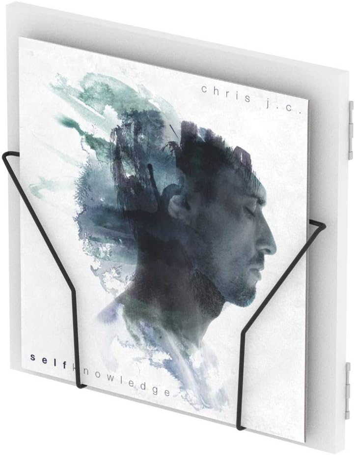 Glorious AMS-RECORD-DOOR-WHT White Record Box Display Door