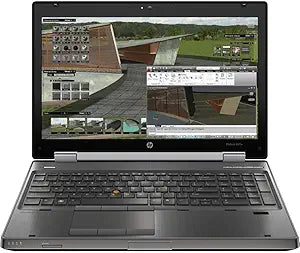 HP EliteBook 8570W 15.6" Laptop i7 8GB 256GB SSD Renewed