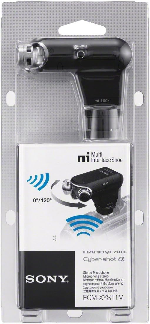 Sony ECMXYST1M Stereo Microphone for Camcorders