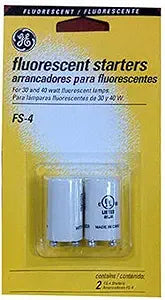GE FS-4-C/TP Fluorescent Starter 2-Pack 64819