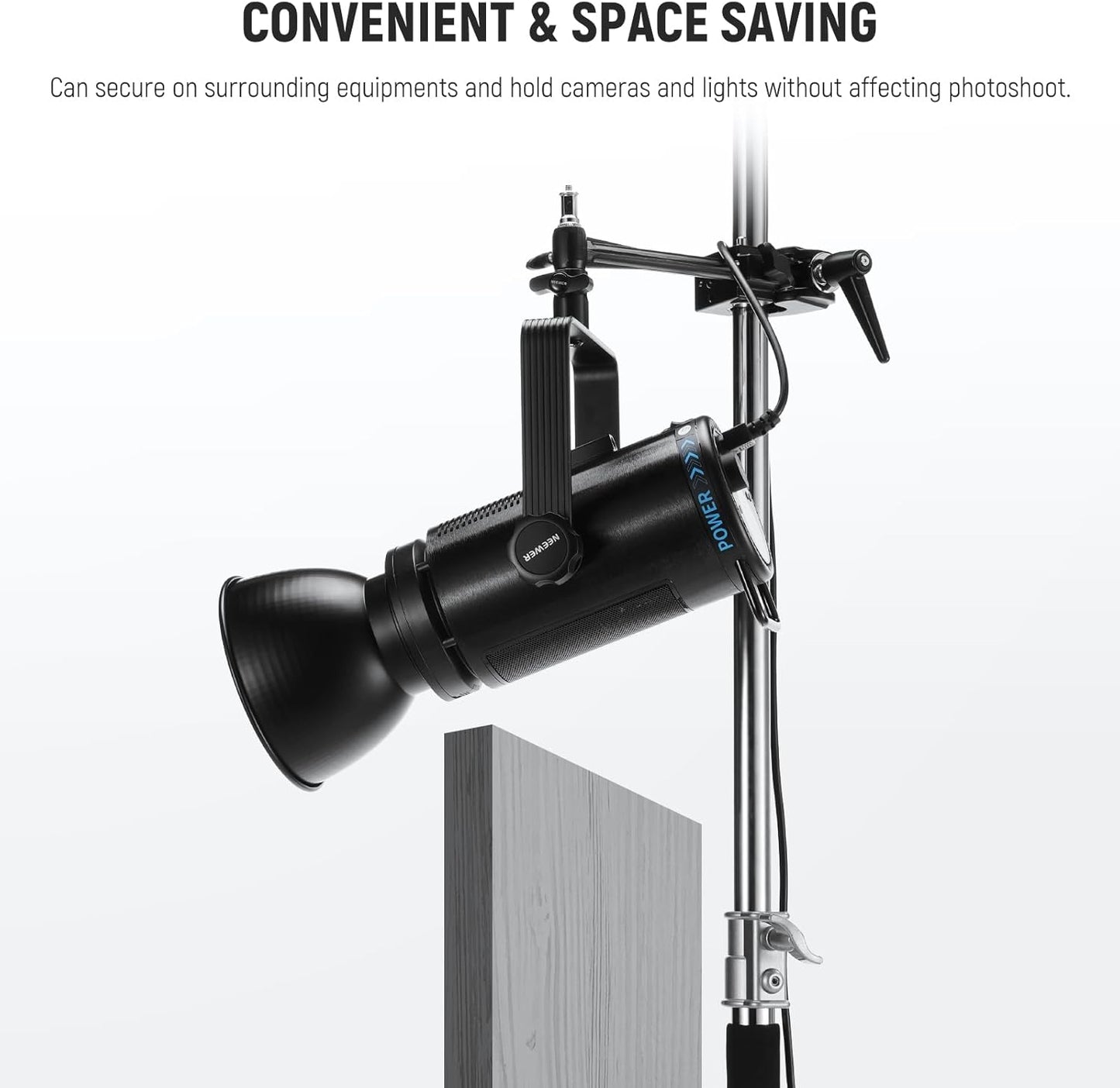 Neewer 10104467 Super Clamp 6" Extension Arm