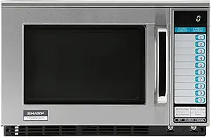 Sharp R-25JTF Commercial Touchpad Microwave Oven — main product image