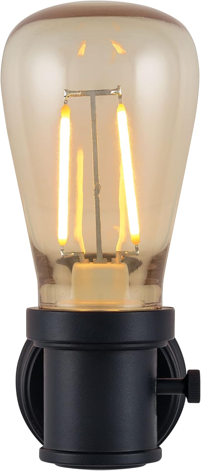 GE 38628 Vintage Edison LED Dusk-to-Dawn Night Light