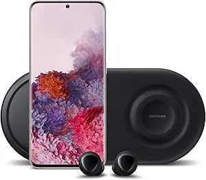 Samsung Galaxy S20 5G Unlocked Phone with Buds & Charger — main product image